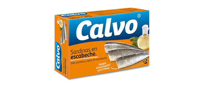 Sardinas en escabeche Calvo