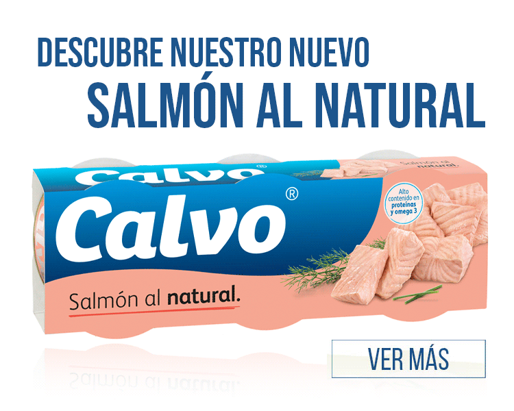 Nuevo Salmón al Natural de Calvo